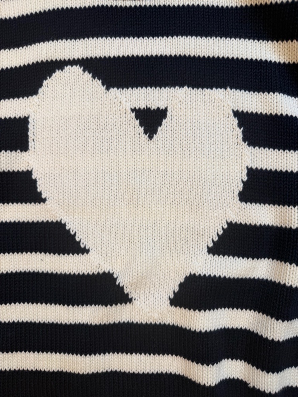 Kerri Rosenthal Summer Imperfect Heart Sweater Size M - Picture 8 of 10